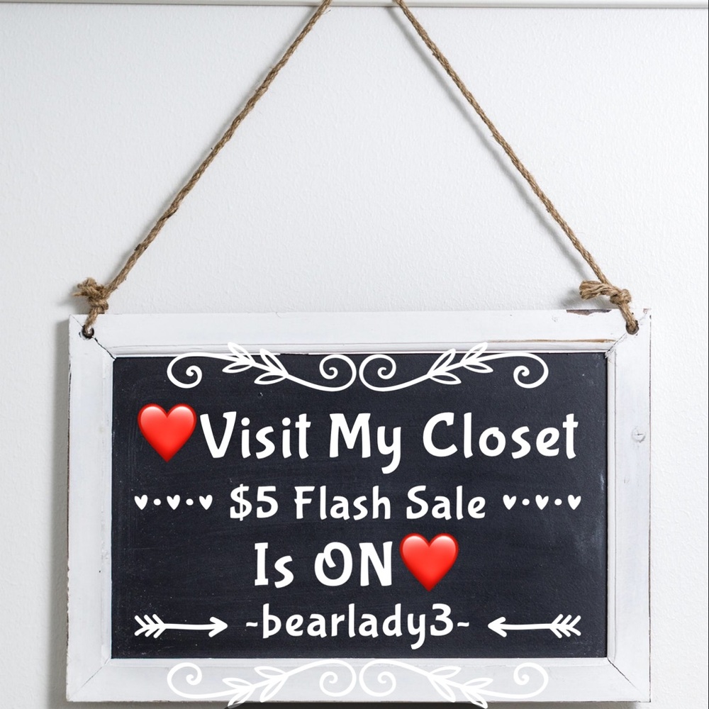 ❤️❤️❤️$5 FLASH SALE❤️❤️❤️